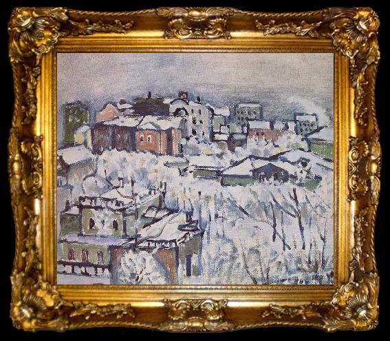 framed  Wassily Kandinsky Teli nap,Szmolenszkij bulvar, ta009-2